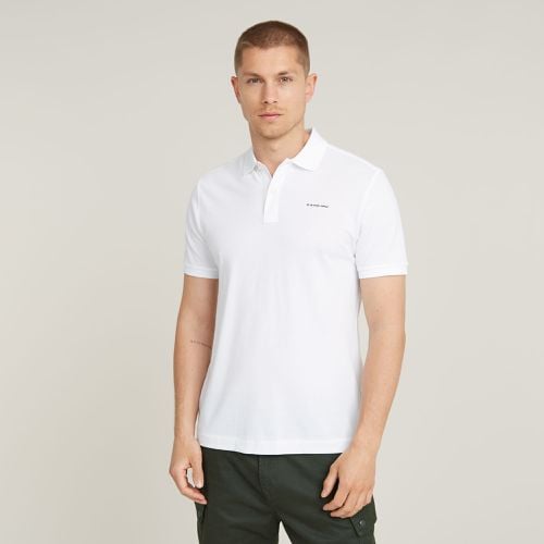 Polo Oluv Slim - Blanco - Hombre - G-Star RAW - Modalova