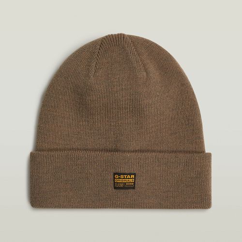 Effo Long Beanie - Brown - Men - G-Star RAW - Modalova