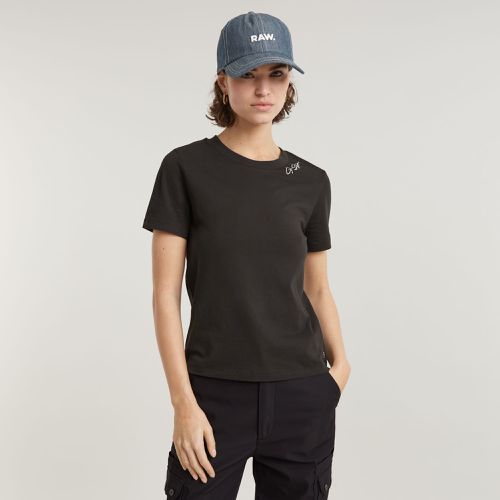 Top Faux Embro Logo - Negro - Mujer - G-Star RAW - Modalova