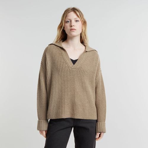 Heavy Knitted Loose Polo - Women - G-Star RAW - Modalova