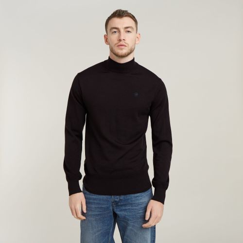 Premium Core Mock Neck Knitted Sweater - Men - G-Star RAW - Modalova