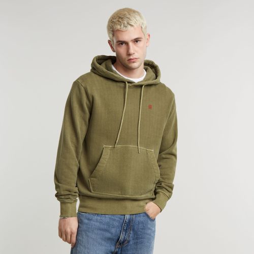 Overdyed Hoodie - Green - Men - G-Star RAW - Modalova