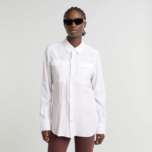 Camisa Slim Pocket - Blanco - Mujer - G-Star RAW - Modalova