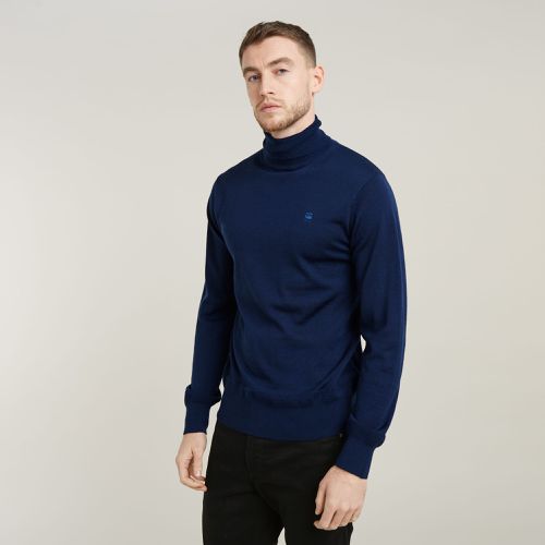 Premium Core Turtle Neck Knitted Sweater - Men - G-Star RAW - Modalova