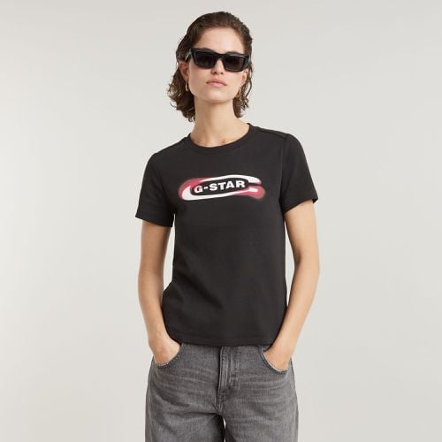 Old Skool Logo Top - Black - Women - G-Star RAW - Modalova