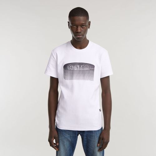 Stacked Old Skool Logo T-Shirt - Men - G-Star RAW - Modalova