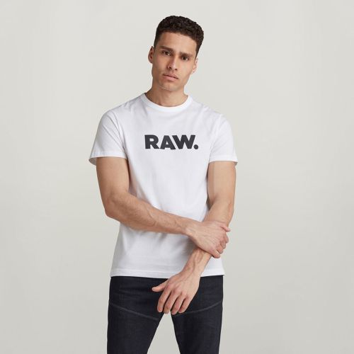 Holorn R T-Shirt - White - Men - G-Star RAW - Modalova