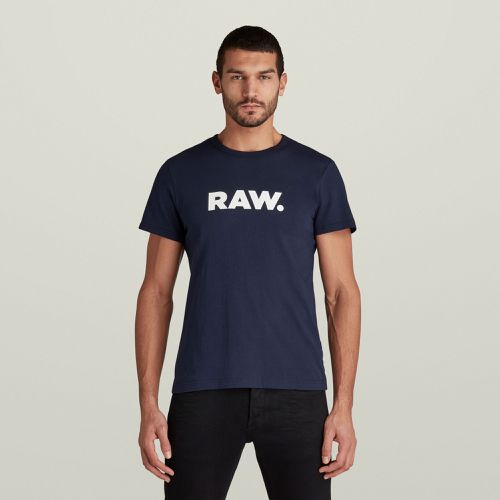 Holorn R T-Shirt - Dark blue - Men - G-Star RAW - Modalova