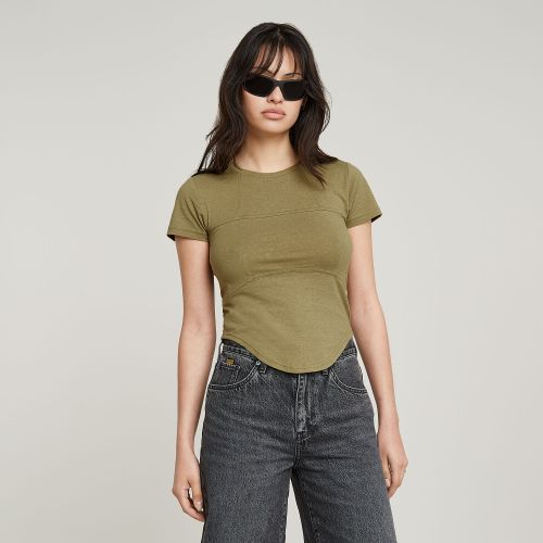 Top Corset Slim - Vert - Femmes - G-Star RAW - Modalova