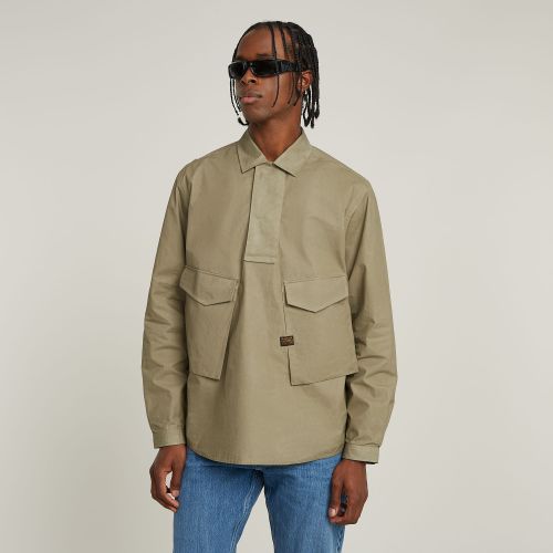 Anorak Relaxed Shirt - Green - Men - G-Star RAW - Modalova