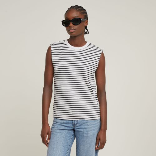 Top Stripe Boxy - Mujer - G-Star RAW - Modalova