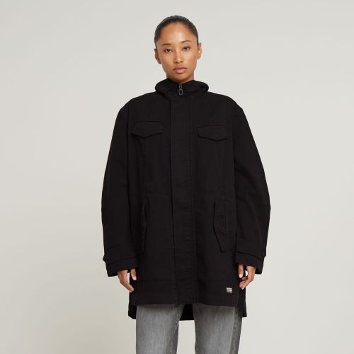 Overdyed Parka - Negro - Mujer - G-Star RAW - Modalova