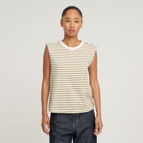 Top Stripe Boxy - Mujer - G-Star RAW - Modalova