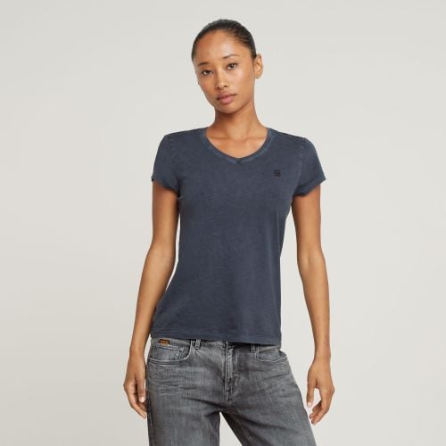 Top Overdyed Eyben Slim V-Neck 2.0 - Mujer - G-Star RAW - Modalova