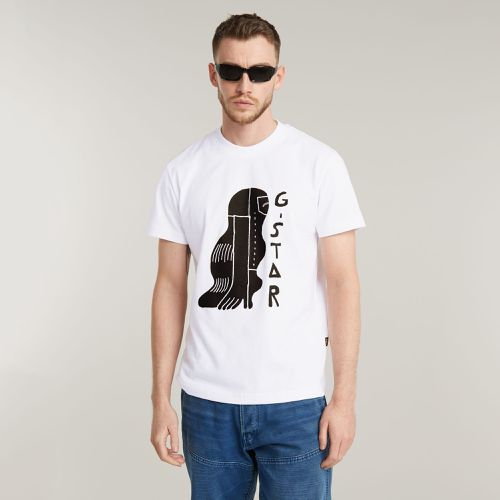 Hair Illustration T-Shirt - Men - G-Star RAW - Modalova