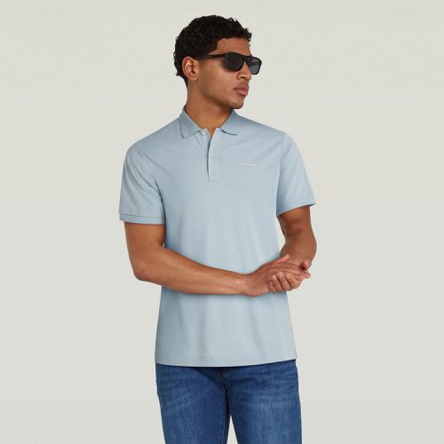 Oluv Slim Polo - Light blue - Men - G-Star RAW - Modalova