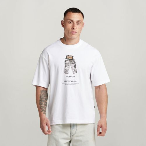 Archive Print Boxy T-Shirt - Men - G-Star RAW - Modalova