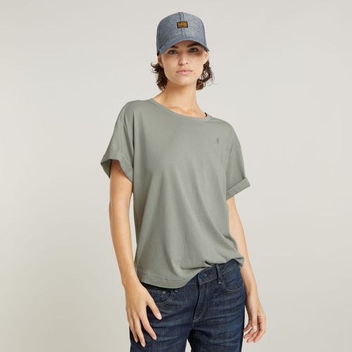 Rolled Up Sleeve Boyfriend Top - Women - G-Star RAW - Modalova