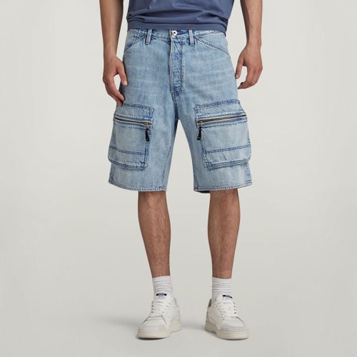 Denim Cargo Loose Shorts - Men - G-Star RAW - Modalova