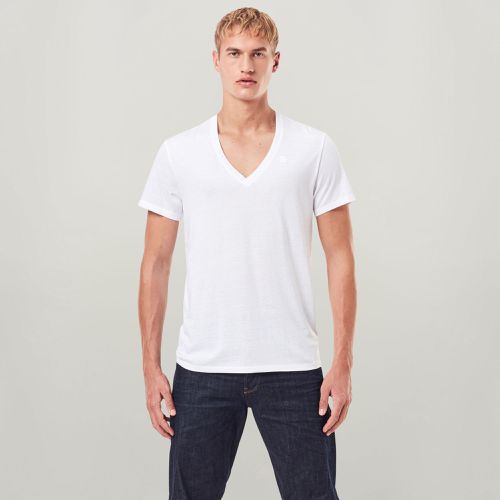 Base Heather V-Neck T-Shirt 2-Pack - Men - G-Star RAW - Modalova