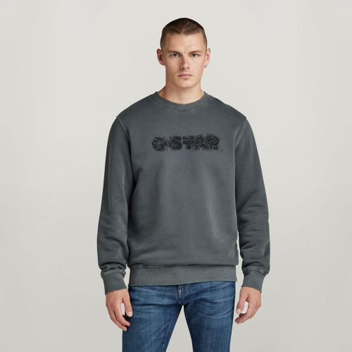 Distressed Logo Sweater - Men - G-Star RAW - Modalova