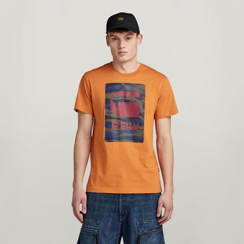 Camo Box Graphic T-Shirt - Men - G-Star RAW - Modalova