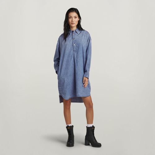 Long Sleeve Denim Shirt Dress - Women - G-Star RAW - Modalova