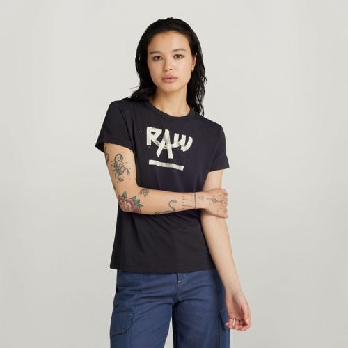 Calligraphy Graphic Top - Women - G-Star RAW - Modalova