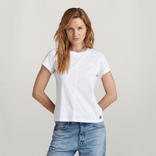 Top Front Seam - Blanco - Mujer - G-Star RAW - Modalova