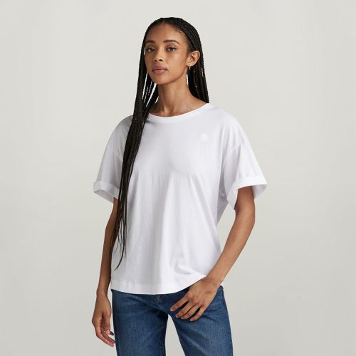 Rolled Up Sleeve Boyfriend Top - Women - G-Star RAW - Modalova