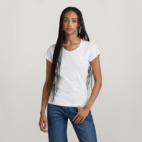 Top Eyben Slim V-Neck 2.0 - Mujer - G-Star RAW - Modalova