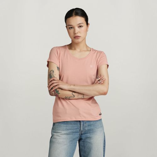 Top Eyben Slim V-Neck 2.0 - Mujer - G-Star RAW - Modalova