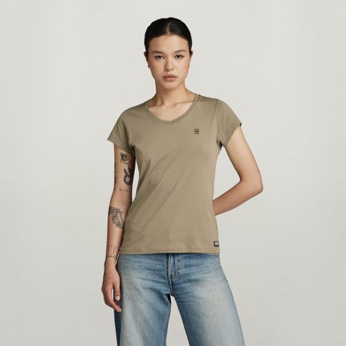 Top Eyben Slim V-Neck 2.0 - Mujer - G-Star RAW - Modalova