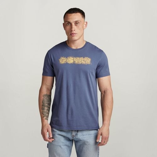 Distressed Logo T-Shirt - Men - G-Star RAW - Modalova