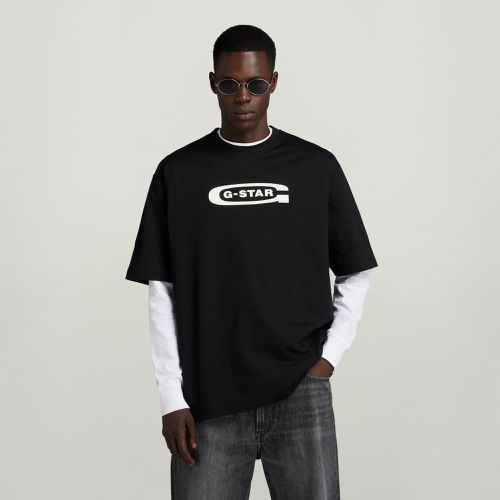 Old School Logo Boxy T-Shirt - Men - G-Star RAW - Modalova