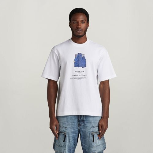 Archive Print Boxy T-Shirt - Men - G-Star RAW - Modalova