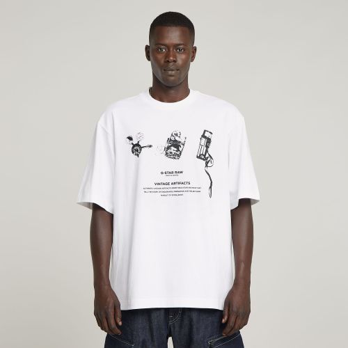 Archive Boxy T-Shirt - White - Men - G-Star RAW - Modalova