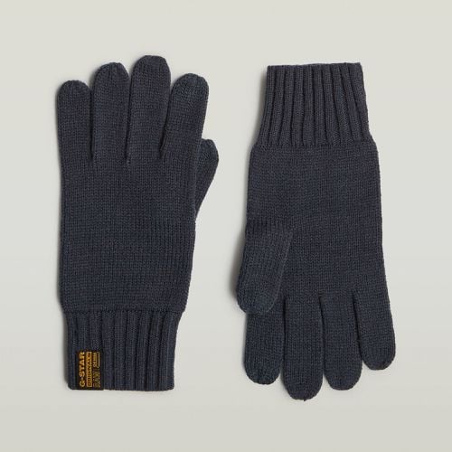 Effo Gloves - Dark blue - Men - G-Star RAW - Modalova