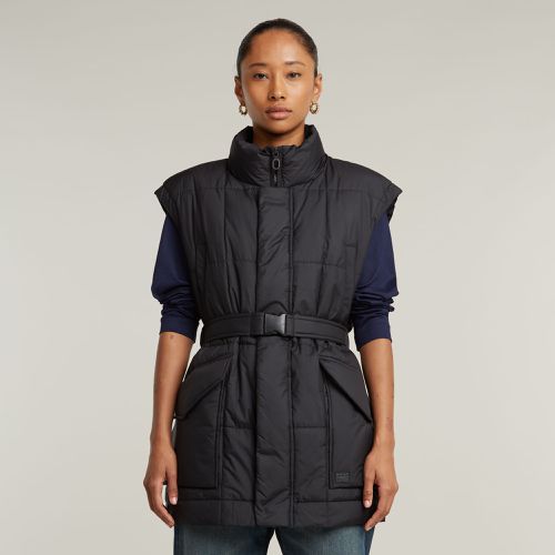 Belted Padded Vest - Black - Women - G-Star RAW - Modalova