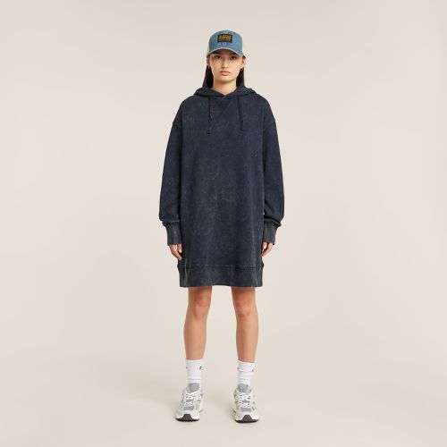 Loose Overdyed Hooded Sweater Dress - Women - G-Star RAW - Modalova