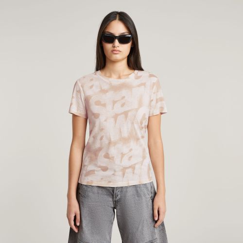 T-shirt Sprayed Letters - s - G-Star RAW - Modalova