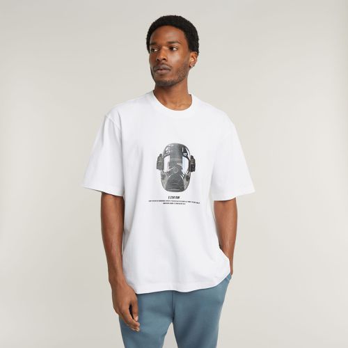 Mask Graphic Boxy T-Shirt - Men - G-Star RAW - Modalova