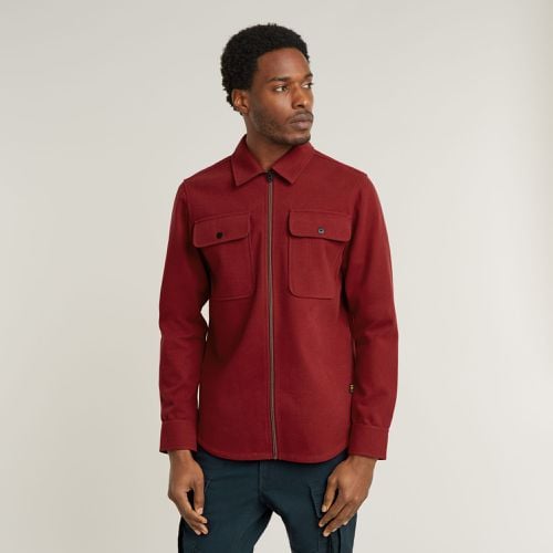 GPO Zip Overshirt - Red - Men - G-Star RAW - Modalova