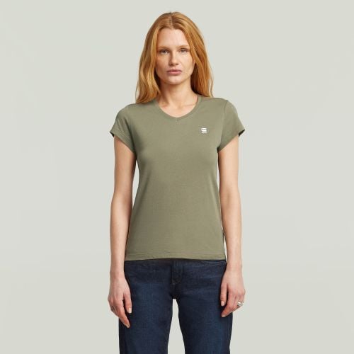 Top Eyben Slim V-Neck 2.0 - Mujer - G-Star RAW - Modalova