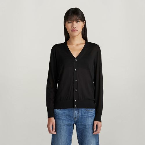 Core Cardigan Knit - Black - Women - G-Star RAW - Modalova