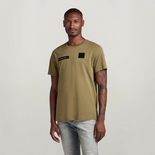 Camiseta Velcro - Verde - Hombre - G-Star RAW - Modalova