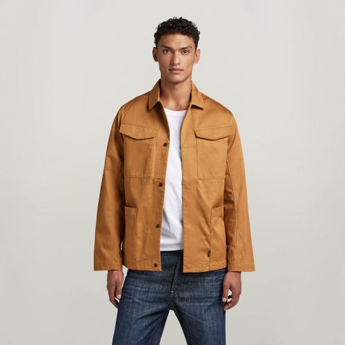 Chore Overshirt - Brown - Men - G-Star RAW - Modalova