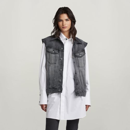 Oversized Denim Vest Evergreen - Women - G-Star RAW - Modalova