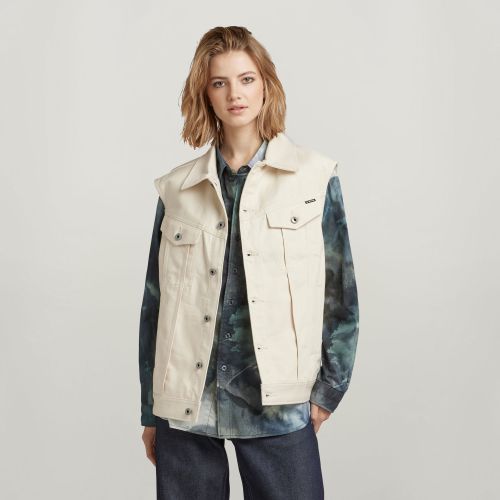 Oversized Denim Vest Evergreen - Women - G-Star RAW - Modalova