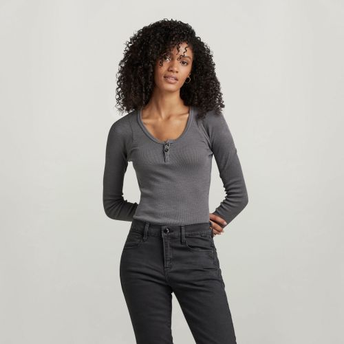 Top Henley Ultra Slim Body - Mujer - G-Star RAW - Modalova